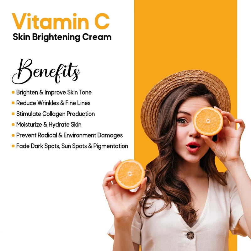 Crema Vitamina C Renovadora Antioxidante Facial 113 g Piping Rock