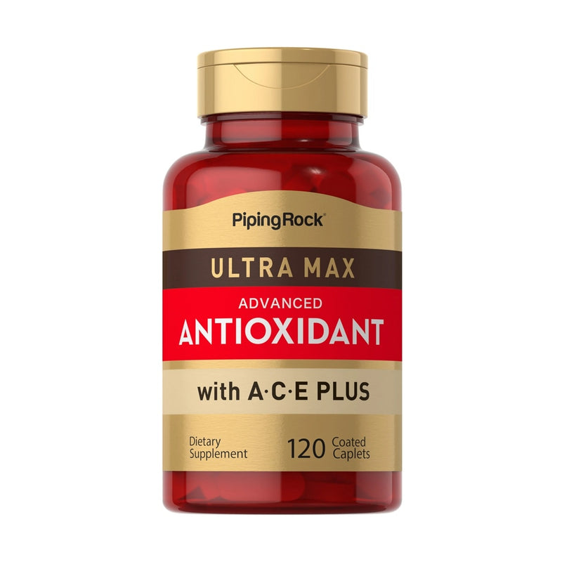 Antioxidante Ultra Max Antioxidant y Vitamina A C E 120 Tab Piping Rock