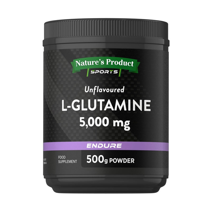 L-Glutamina Polvo L-Glutamine Powder 5000 Mg Sin Sabor Piping Rock