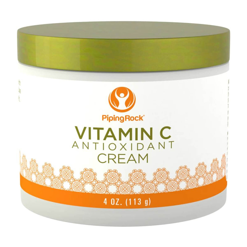 Crema Vitamina C Renovadora Antioxidante Facial 113 g Piping Rock