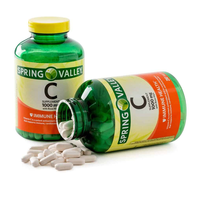 Vitamina C 250 Tablets 1000 Mg Spring Valley